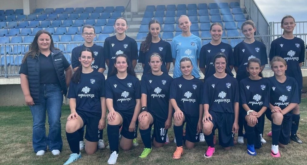 ABF Ambulances, nouveau partenaire des U15 Féminines du RCRG