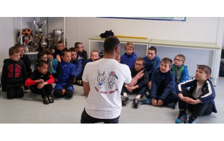Les U9 du R.C.R.G. s'initient aux gestes qui sauvent