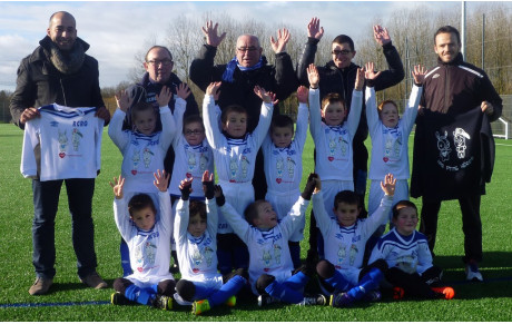 Un nouveau jeu de maillots pour &quot;Les p'tits héros&quot; du RCRG