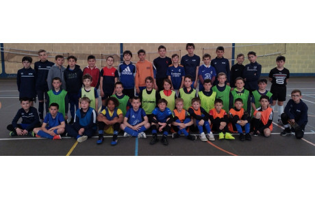 Les U11 et U13 en stage