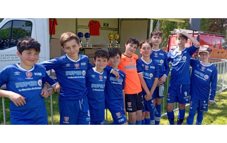 Les U13 vainqueurs à Domalain