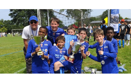 Les U13A gagnent le tournoi de Domagné